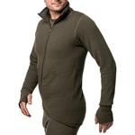 Merino mikina WOOLPOWER Full Zip Jacket 400g UNISEX - Pine Green Velikost: XXL