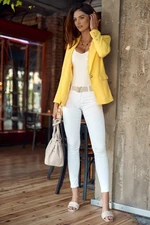 Women's white tight trousers