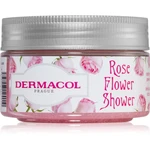 Dermacol Flower Care Rose cukrový telový peeling 200 g