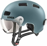 UVEX Rush Visor Deep Turquoise Matt 55-58 Kask rowerowy