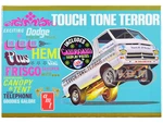 Skill 2 Model Kit 1966 Dodge A100 Pickup Truck "Touch Tone Terror" with Cardboard Accessories 1/25 Scale Model by AMT