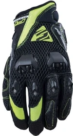 Five Airflow Evo Black/Yellow XS Guanti da moto