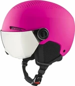 Alpina Zupo Visor Q-Lite Junior Ski helmet Pink Matt M Casco de esquí