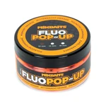 Mikbaits mini plávajúce boilie fluo 100 ml 10 mm - polnočný pomaranč