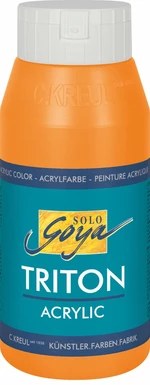 Kreul Solo Goya Triton Acrylic Paint Fluorescent Orange 750 ml 1 pc