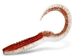 Delphin gumová nástraha twistax  eel tail uvs dead snow 5 ks - 15 cm