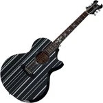 Schecter Synyster Gates Gloss Black Elektroakustická kytara Jumbo