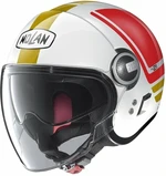 Nolan N21 Visor Flybridge Metal White Gold/Red/Green XXS Casco