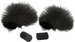 Rycote Black Lavalier Windjammer Pair Parabrisas