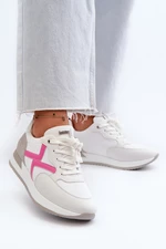 Women's Platform Sneakers INBLU White