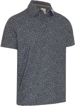 Callaway All-Over Mens Chev Confetti Print Polo Asphalt L Camiseta polo