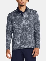 Under Armour Mikina UA Playoff Printed 1/4 Zip-GRY - Pánské