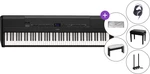 Yamaha P-525B Deluxe SET Piano de escenario digital Black