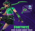 Fortnite - Hiss Clique Quest Pack + 1000 V-Bucks Challenge DLC AR XBOX One / Xbox Series X|S CD Key
