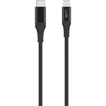 Kábel WG USB-C na Lightning s MFI, 1m, čierna