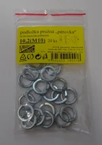 MDtools Podložky pružné DIN 7980 Zn - pérovky, pozinkované, různé rozměry Velikost: M10