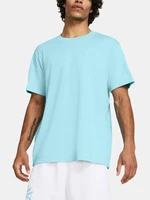 Under Armour Tričko Curry Emboss HW Tee-BLU - Pánské