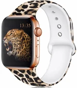 4wrist Silikonový řemínek pro Apple Watch - Leopardí 38/40/41 mm