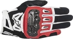 Alpinestars SMX-2 Air Carbon V2 Gloves Negru/Roșu/Alb 3XL Mănuși de motocicletă
