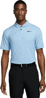 Nike Dri-Fit Tour Heather Mens Polo Light Photo Blue/Black S Chemise polo