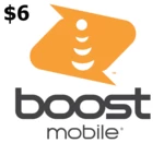 Boost Mobile $6 Mobile Top-up US