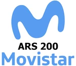 Movistar 200 ARS Mobile Top-up AR