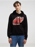 Diesel Sweatshirt - S-GINN-HOOD-E8 SWEAT-SHIRT black