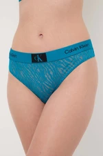 Tangá Calvin Klein Underwear fialová farba, 000QF7378E