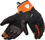 Rev'it! Gloves Endo Black/Orange 3XL Motoros kesztyűk