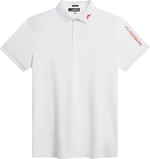 J.Lindeberg Tour Tech Reg Fit Mens Polo White L Polo