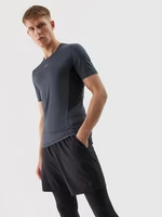 Men's Sports Shorts Made of 4F Recycled Materials - Navy Blue