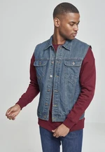 Denim vest denimblue