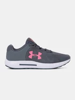 Under Armour UA GS Pursuit BP Tenisky dětské Šedá