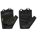 Spokey RIDE Men's cycling gloves, clear-yellow, veľ. L