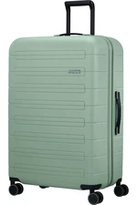 American Tourister Skořepinový cestovní kufr Novastream L EXP 103/121 l - světle zelená