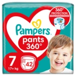 PAMPERS Pants vel.7 Plenkové Kalhotky 42 ks