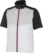 Galvin Green Livingston Windproof And Water Repellent Short Sleeve White/Black/Red XL Wasserdichte Jacke
