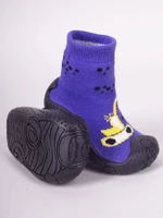 Yoclub Kids's Anti-Skid Socks With Rubber Sole P1