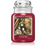 Village Candle Christmas Spice vonná svíčka (Glass Lid) 602 g