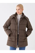 LC Waikiki Women's Hooded Straight Down Jacket