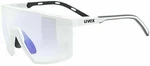 UVEX MTN Perform Small V White Mat/Variomatic Litemirror Blue Gafas de ciclismo