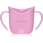 BabyOno Be Active Ergonomic Training Cup tréninkový hrnek s držadly Purple 6 m+ 120 ml