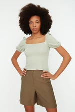 Trendyol Blouse - Green - Regular fit