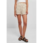 AOP Viscose Resort Women's Soft-Seagrass Flower Shorts