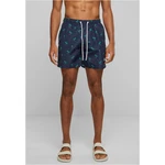 Pattern Swim Shorts Island Aop