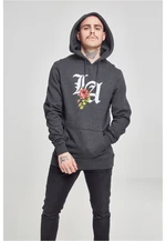 Charcoal LA Rose Hoody