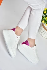 Fox Shoes P848231409 White/fuchsia Women's Sports Shoes Sneakers