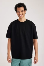 DEFACTO Oversize Fit Crew Neck T-Shirt