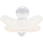 Canpol babies 100% Silicone Soother 0-6m Symmetrical cumlík White 1 ks