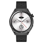 GARETT Smartwatch V12 Black leather Inteligentné hodinky